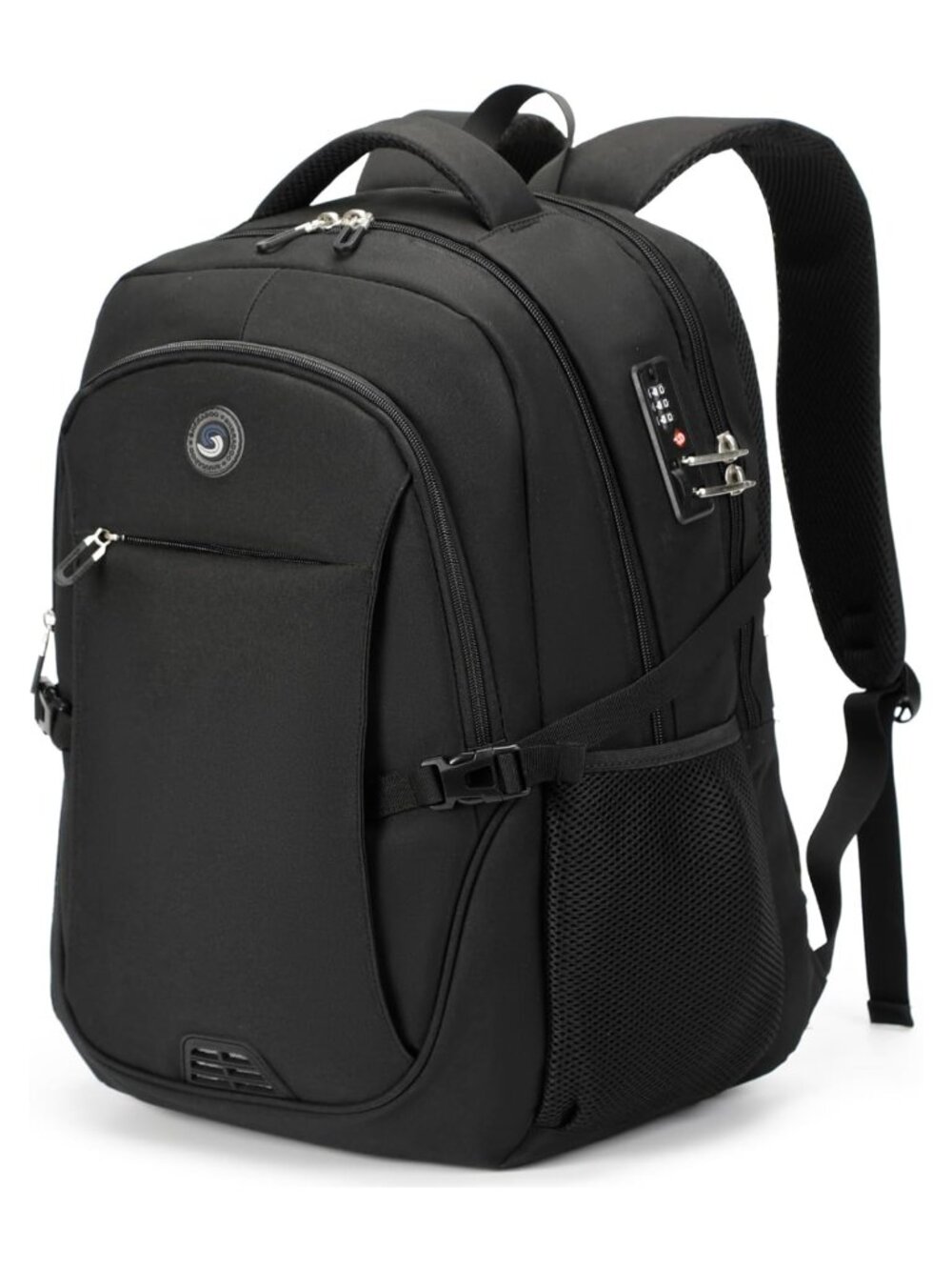 Travel Laptop Backpack Fits 16.3 Inch Water Resistant Nylon Large